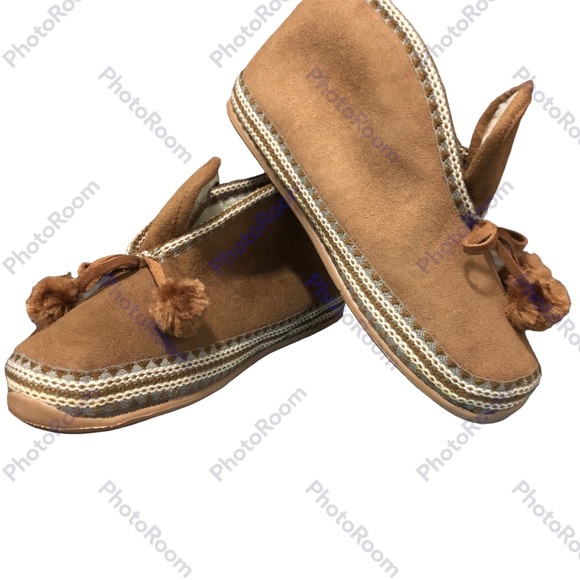 NWT- Deer Stags Slippers Slipperooz 9M Brown - Picture 2 of 13